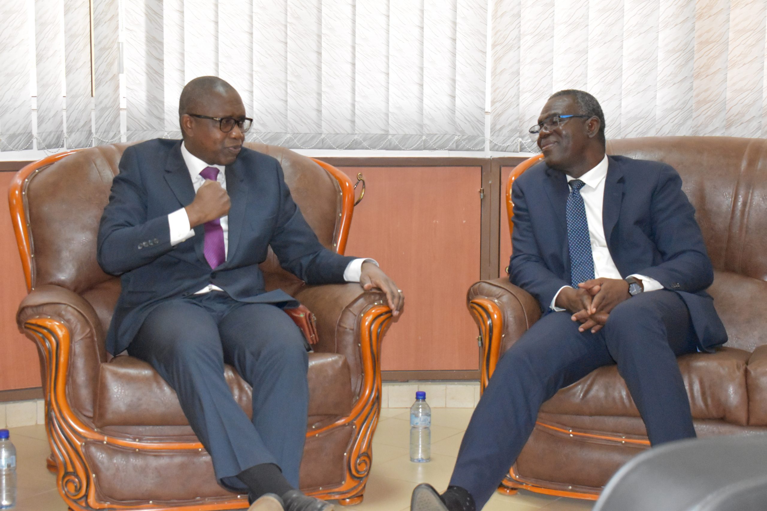 Visite du Directeur Général de l’Université Virtuelle de la Côte d’Ivoire (UVCI)