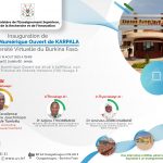 Inauguration de l’Espace Numérique Ouvert de KARPALA de l’Université Virtuelle du Burkina Faso