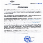 Communiqué relatif aux plaintes d’étudiants de l’Université Virtuelle du Burkina Faso (UV-BF) n’ayant toujours pas obtenu leur ordinateur dans le cadre du programme « un étudiant, un ordinateur ».