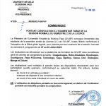 COMMUNIQUE PORTANT CONVOCATION A L’EXAMEN SUR TABLE DE LA SESSION NORMALE DU SEMESTRE 2 DE LA LICENCE